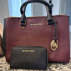 Michael Kors Purse And Wallet 