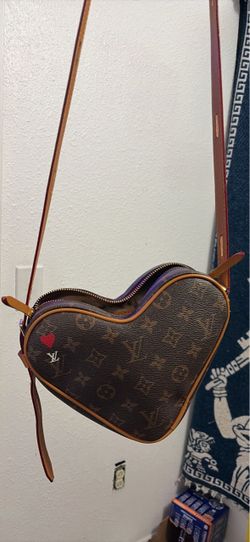 Louis Vuitton Heart-Shaped Monogram Crossbody Bag