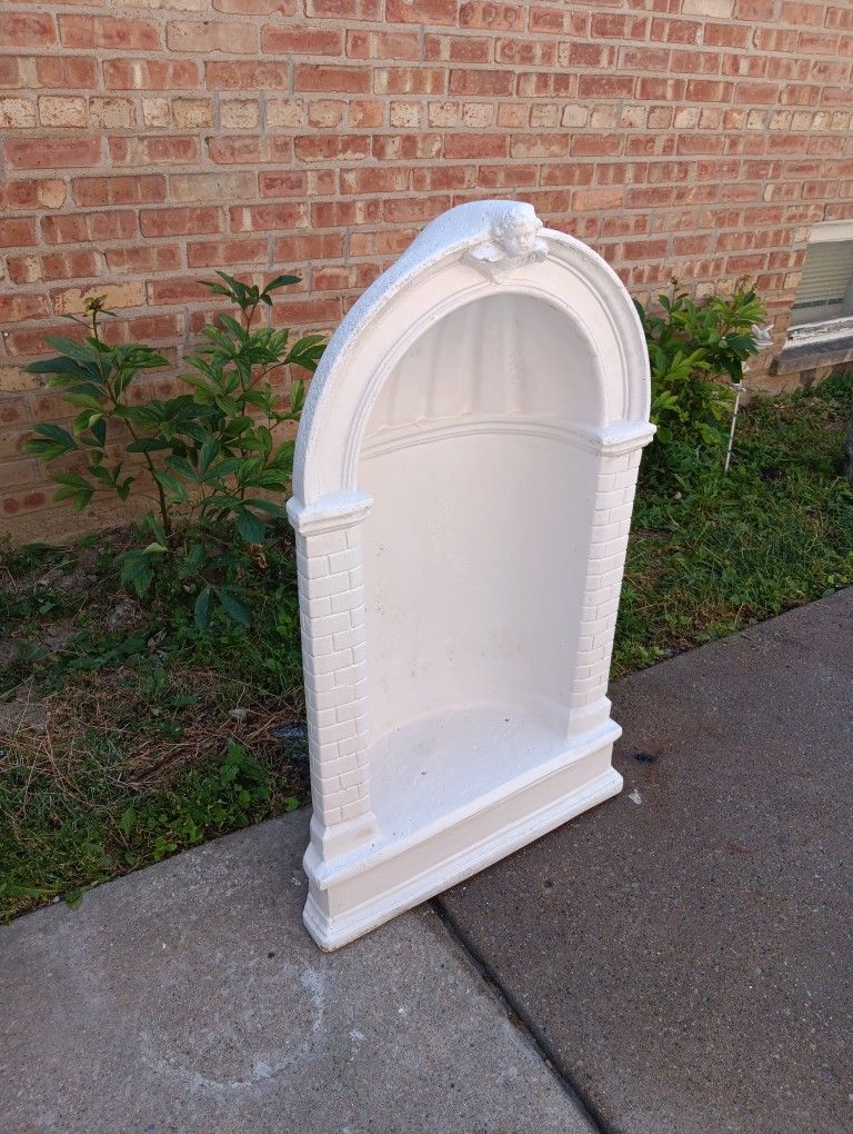 38" H X 22" L Decorative Solid Concrete Arch Grotto Outdoor Garden Decor