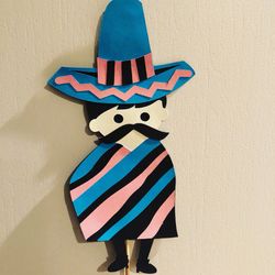 Mexican cake toppers or cupcake toppers