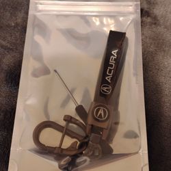 Black Acura Keychain NEW 
