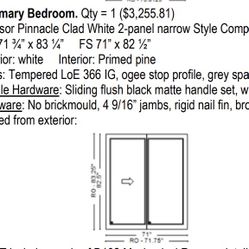 Windsor Sliding Door