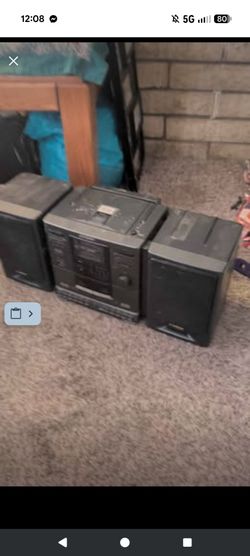 Sharp boombox radio