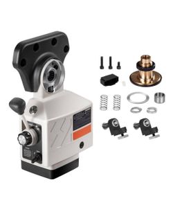 NEW IN BOX Shop SKYSHALO X-Axis Power Feed for Milling Machine, 0 in. Swing Distance, 0-200RPM Adjustable 9 Speed Drill Press with 1-5/8 in.