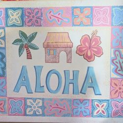 Art Work Coastal/Surfer