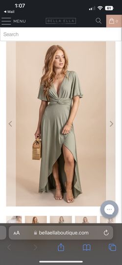 Sage Green Dress
