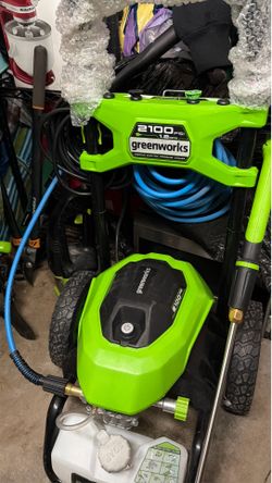 Greenworks pressure washer