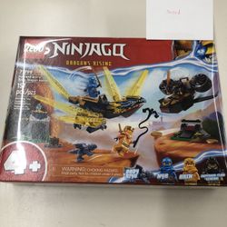 Lego Nya and Arin’s Baby Dragon Battle
