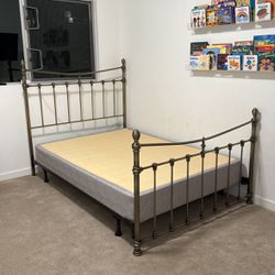 Bed Frame And Box Spring 