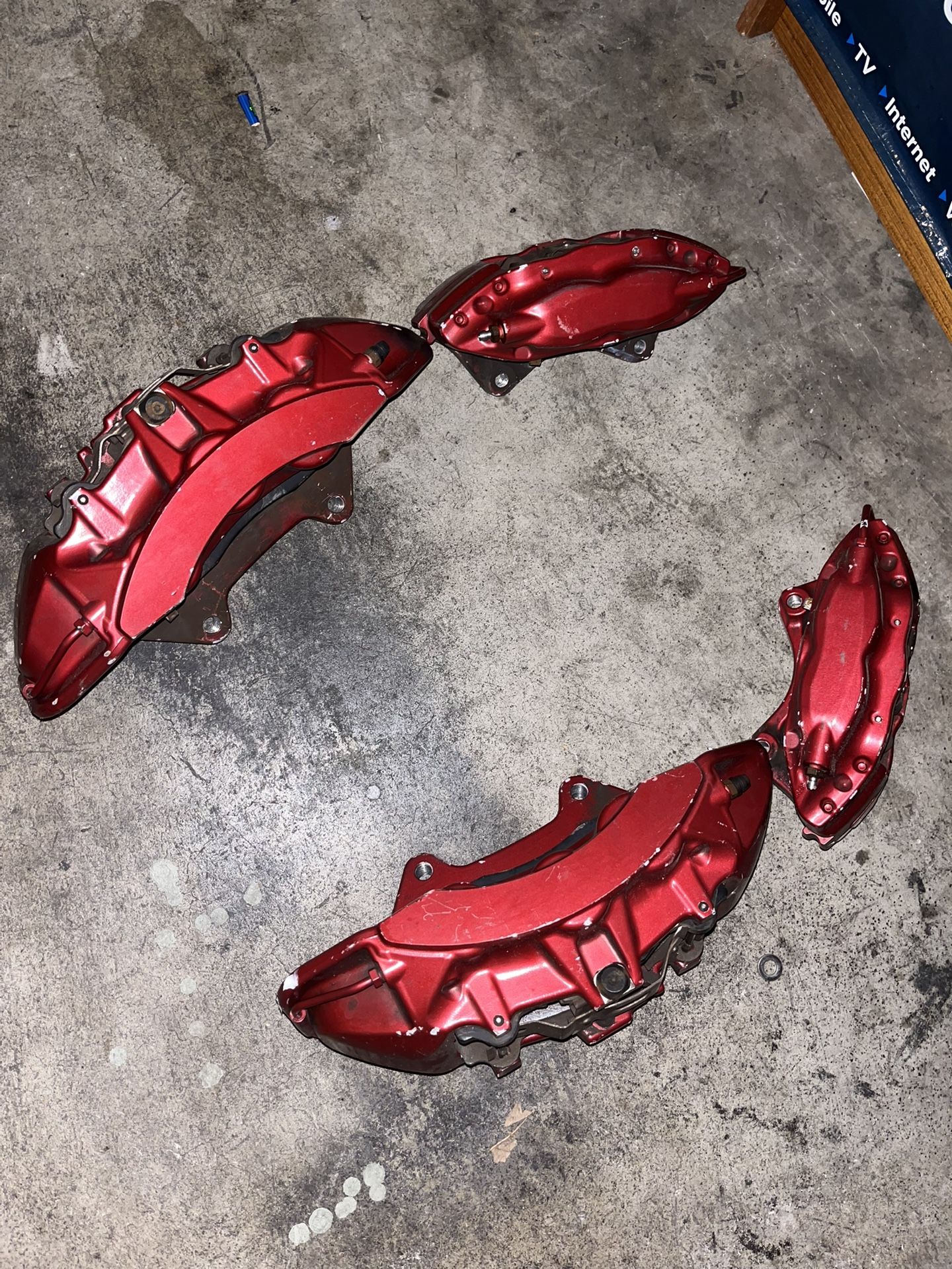 6 Piston Brembo Calibers