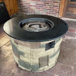 Propane Fire Pit With Cover 