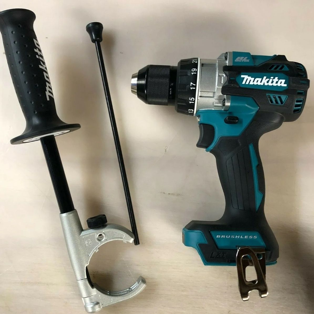 Makita New Hammer Drill Brushless -2 Speed Brushless - No Battery 