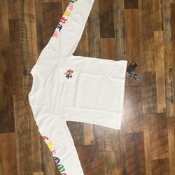 Chrome Hearts Multicolor Long-Sleeve White designer deal🚨🚨🚨 SIZE MEDIUM