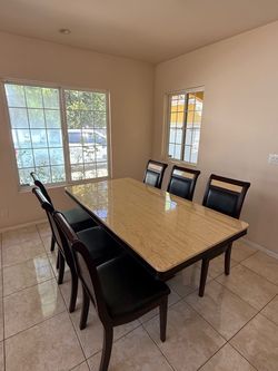 Stone Dining Table Set