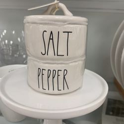 Rae Dunn Salt And Pepper Stackers