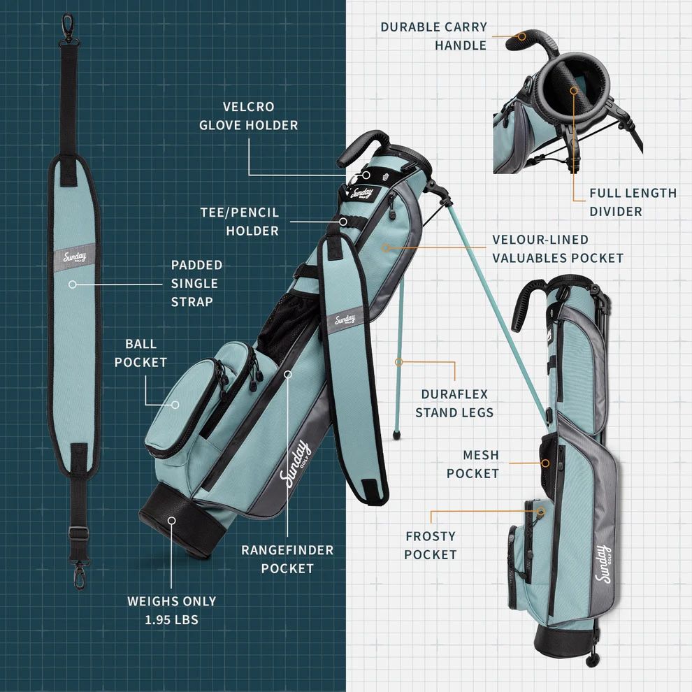 Sunday Golf Par 3 Golf Bag
