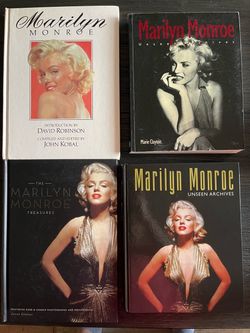 Marilyn Monroe  Book Set of 4