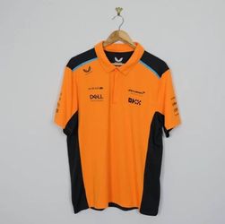 Mc LAREN polo Shirt FORMULA 1 size Large Authentic 