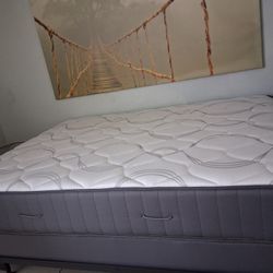 FLIPPABLE MATRESS AND BOX SPRING ( Queen)