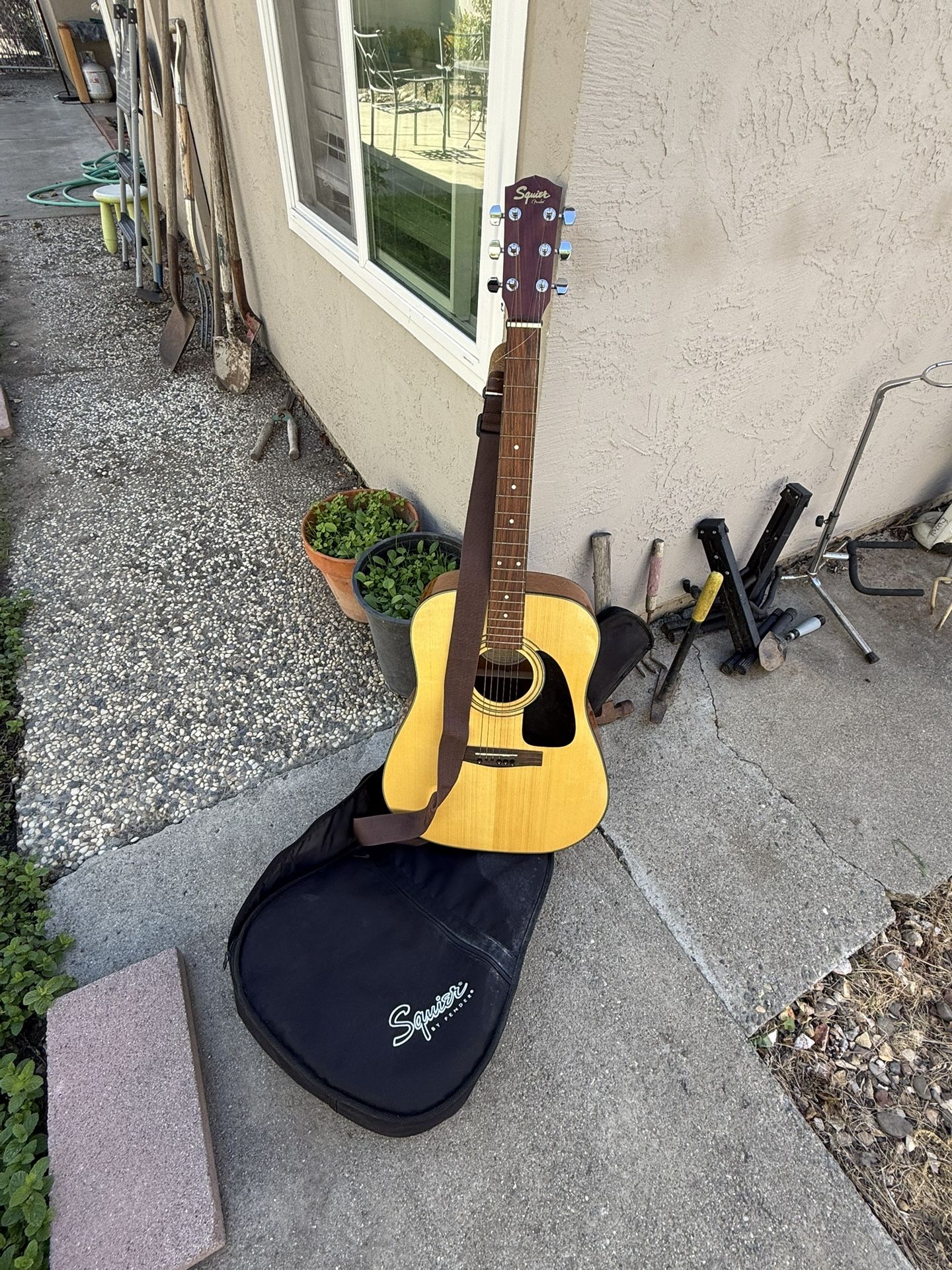 Acoustic Fender Guitar ๐ธ