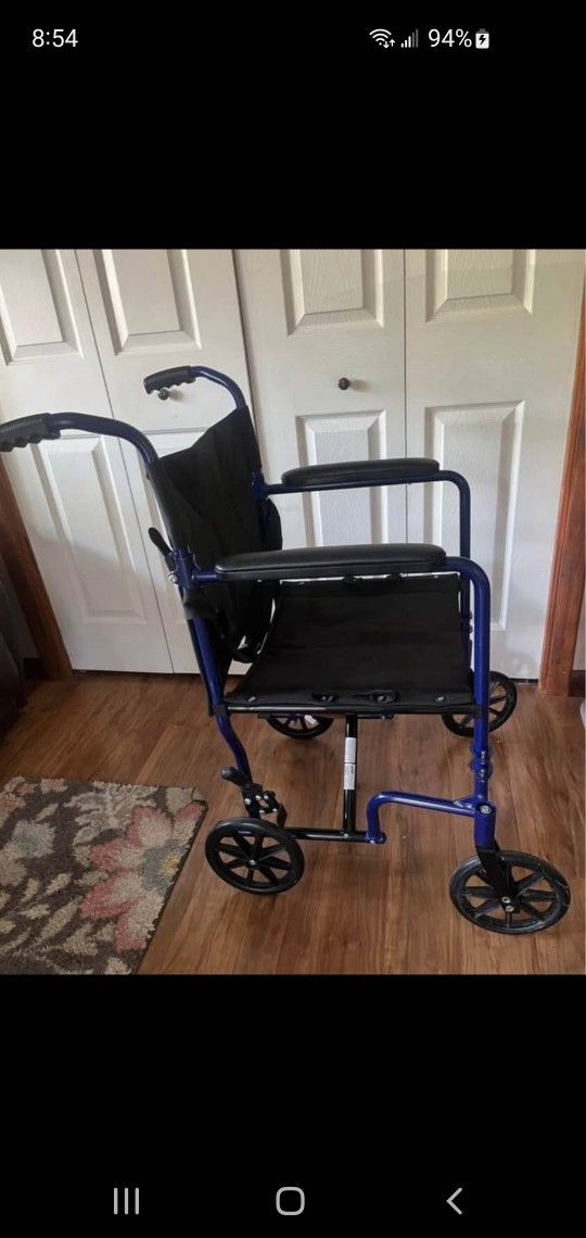 Folding Transport Chair
