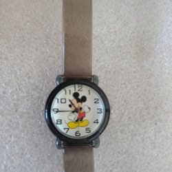 Mickey Mouse Lorus Watch Vintage, Rare Old Lorus by Seiko Disney Watch Gold Tone