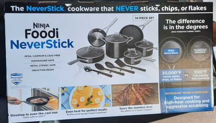 Ninja Foodi NeverStick 14-pc Cookware Set