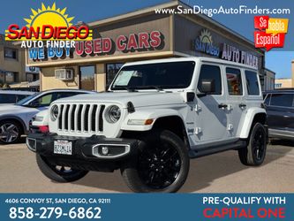 2021 Jeep Wrangler 4xe Unlimited Sahara 4x4 1 owner personal