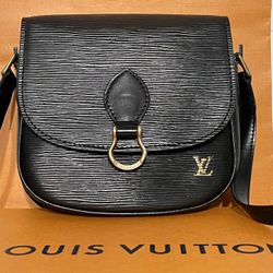 Authentic Louis Vuitton Saint Cloud Mini Epi Crossbody Bag