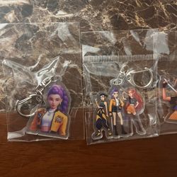 K-pop Demon Hunter Clear Keychain 