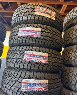 265/70/16 AMÉRICA set de Tires Nuevs con 50.000 millas de garantía