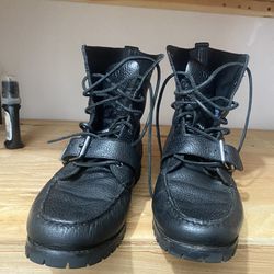 Ralph Lauren Boots (black) Size 9.5 Men’s 