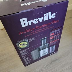 New in box! Breville Juice Fountain Plus (JE98XL)