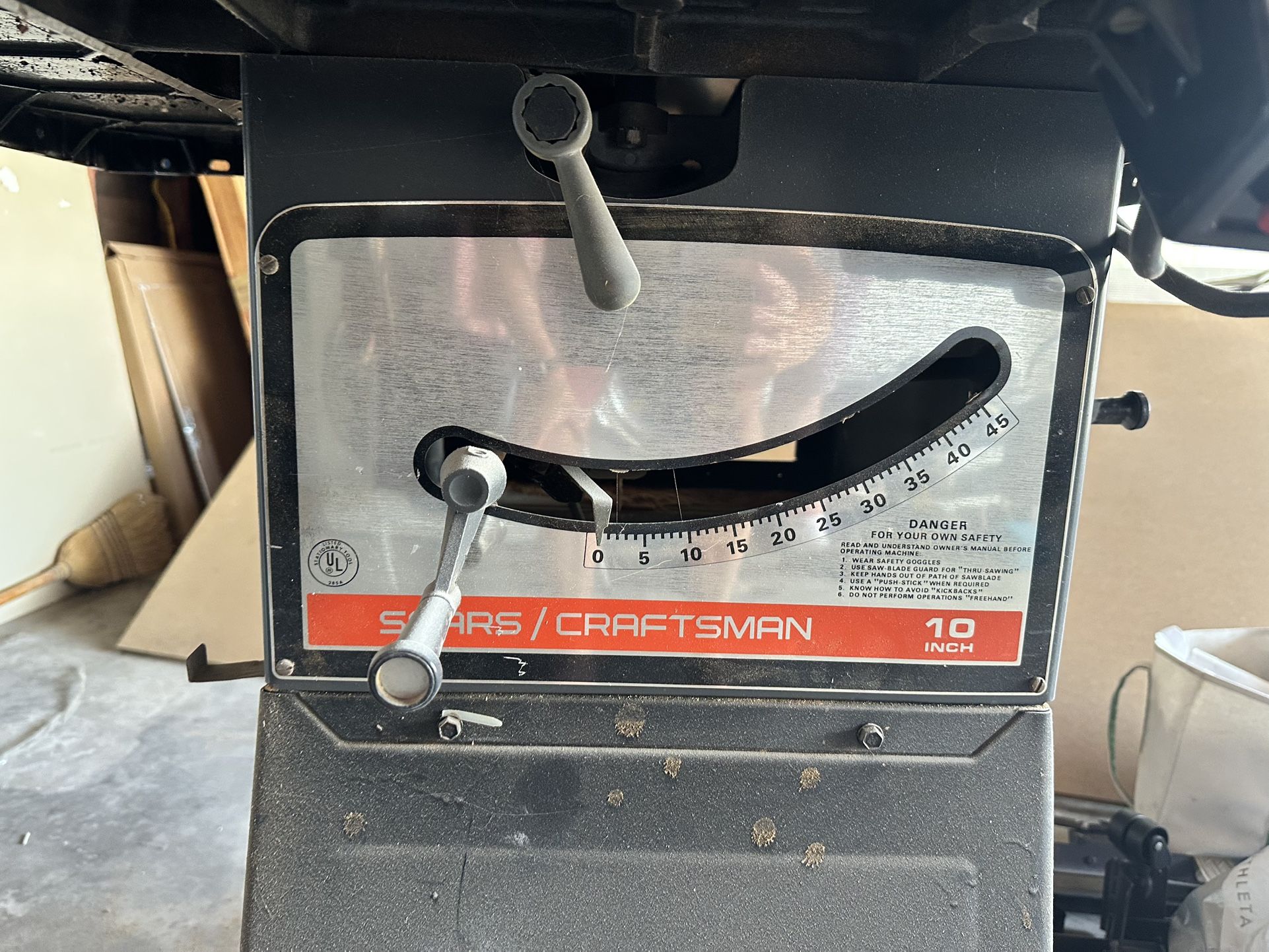 Sears Craftsman 10 Inch Saw