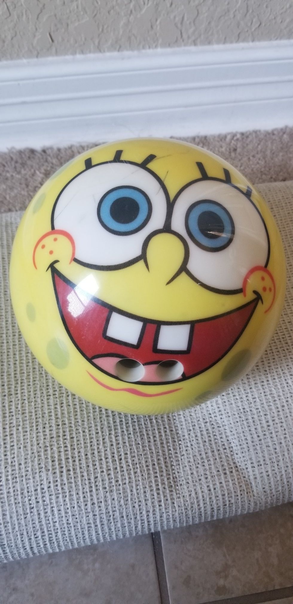 Spongebob bowling ball