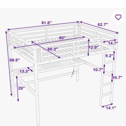 Queen Loft bed