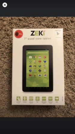 Zeki 7” Quad Core Tablet