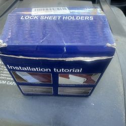 LOCK SHEET HOLDERS