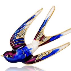 Swallow Brooch