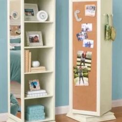 rotating organizer with mirror.       $55