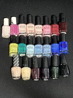 OPI ESSIE COLOR CLUB NAIL POLISH LOT NEW (21)