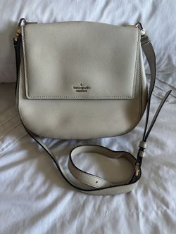 Cream Kate Spade Purse