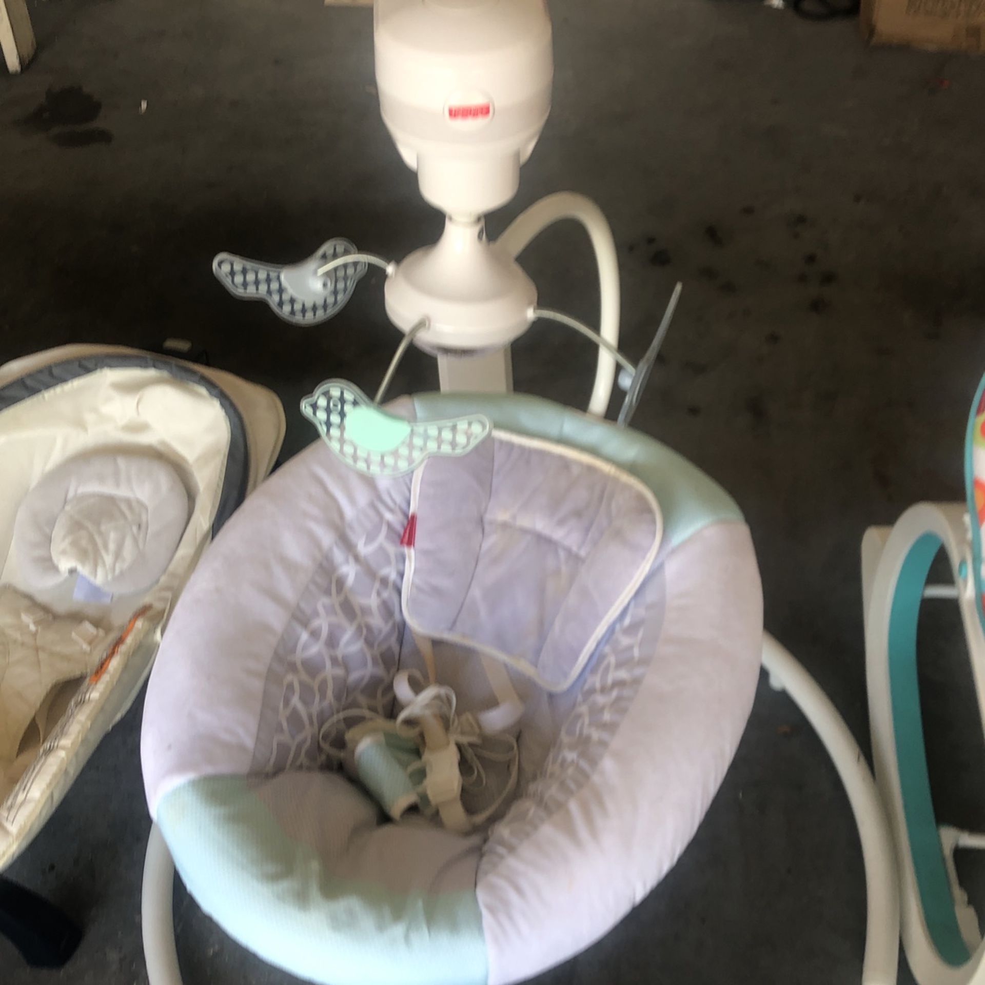 Fisher Price Swing With Music - $30