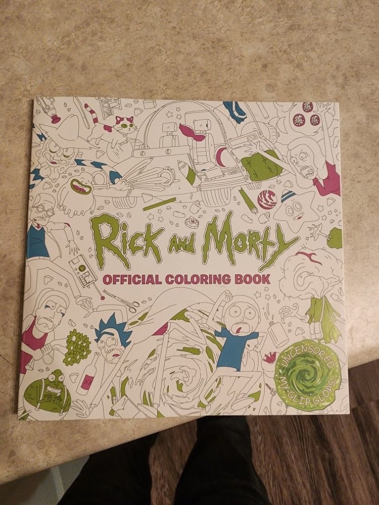 Rick & Morty Coloring Book
