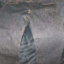Denim Blue Levi's 501s 40x32 