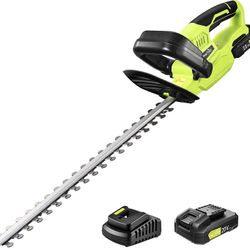 Snapfresh Cordless Hedger With 1 Hour Rapid Charger And 20 Volt Battery 