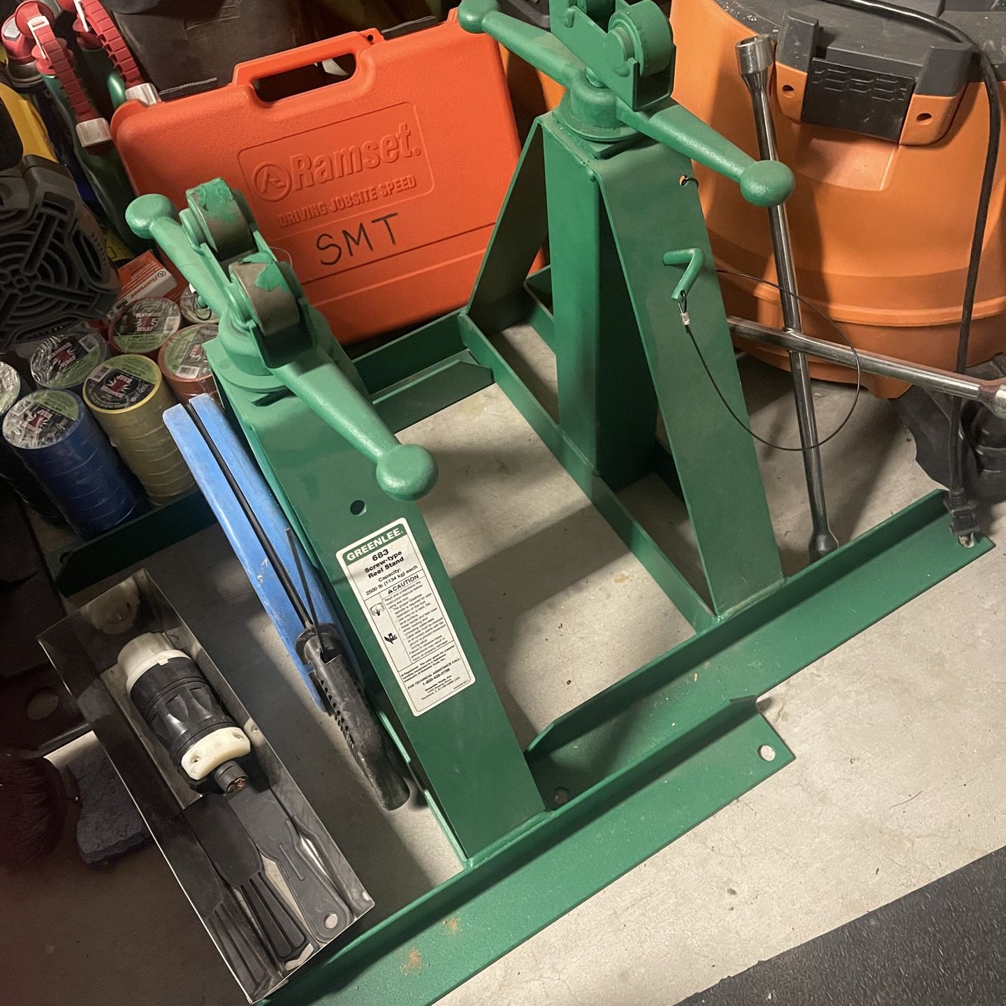 Master Bundle Rack Greenlee Rack Electrical 2x Greenlee Wire Rack Stands for Sale in Phoenix, AZ - OfferUp