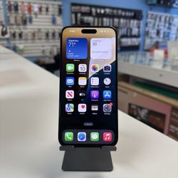 iPhone 15 Pro Max Black 256GB Factory Unlocked (Physical & E-Sim) Battery Health 100%