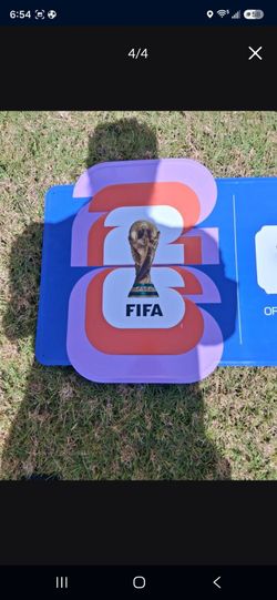 2026 FIFA Soccer. advertisement metal sign.36"
