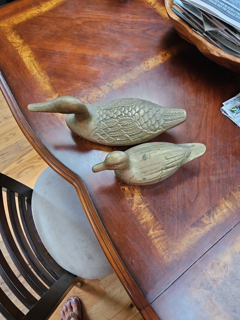Brass Ducks 30 Years Old